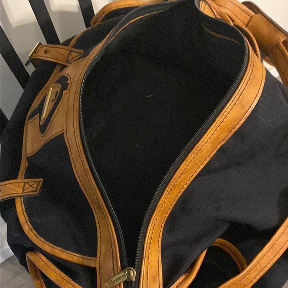 Vintage Stradellina Black Messenger Bag - Picture 5 of 9